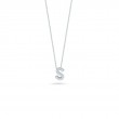 Diamond Love Letter S Necklace