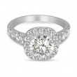 FlyerFit® 14K White Gold Encore Engagement Ring