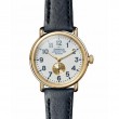 SS Shinola Runwell 41MM Watch White Dial Blue Stra